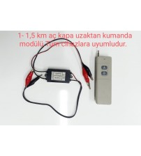 1-1,5 km de uzaktan kumanda açma kapama modülü