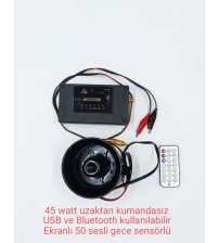 45 WATT HAYVAN ÇAĞRI DÜDÜĞÜ EĞİTİM CİHAZI MP3 CİHAZI 